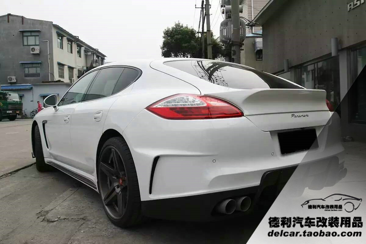大連汽車改裝保時捷911改裝大V輪轂外觀包圍碳纖維套件