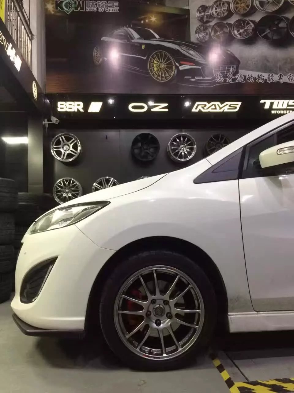 馬自達(dá)，換 ENKEI 完工！