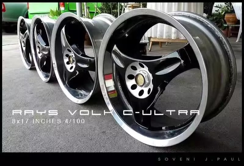 RAYS  C-ULTRA 17 *7J ET34 4*100 鍛造