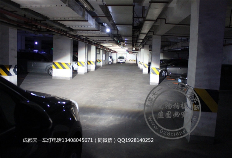 成都銳界車燈改裝升級原裝Q5海拉雙光透鏡LED日行燈