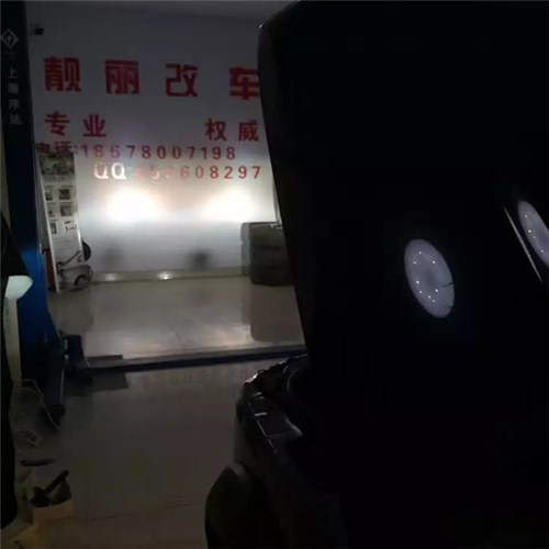 濰坊路虎改裝車燈