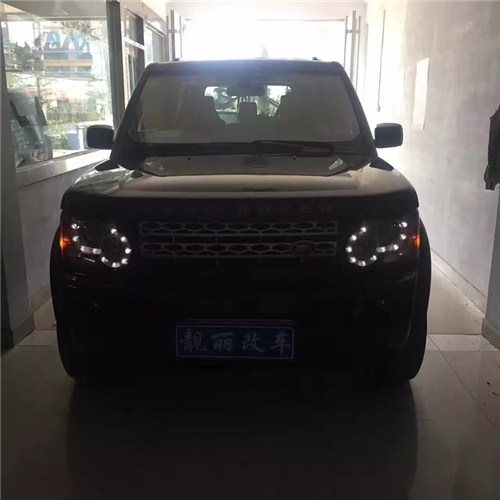 濰坊路虎改裝車燈