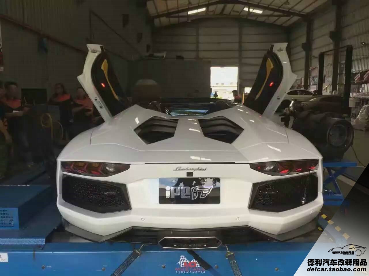 大連汽車改裝蘭博基尼LP700改裝IPE排氣