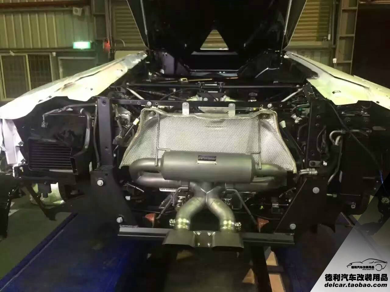 大連汽車改裝蘭博基尼LP700改裝IPE排氣