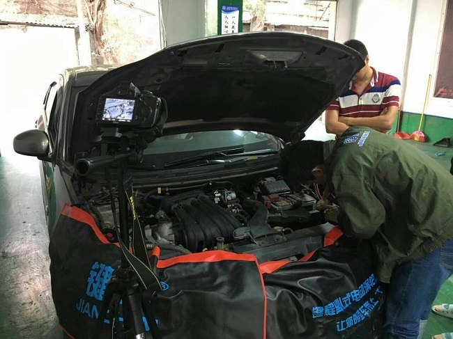 日產(chǎn)軒逸提升動(dòng)力改裝鍵程離心式電動(dòng)渦輪增壓器LX2008案例