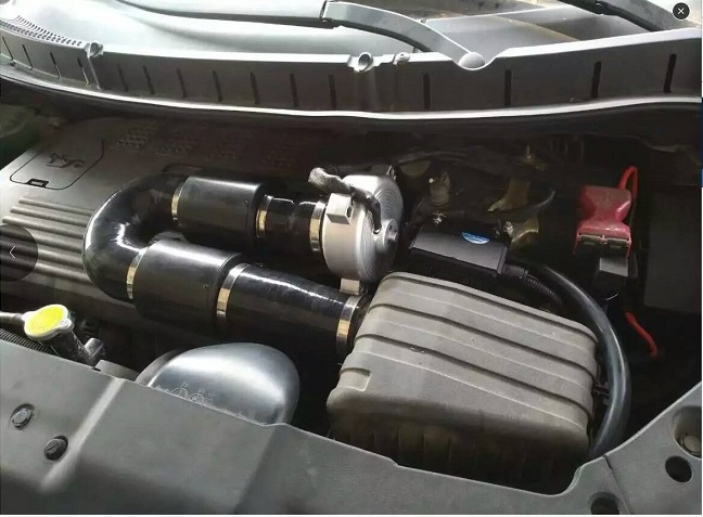 景逸X3提升動力改裝鍵程離心式電動渦輪增壓器LX2008案例