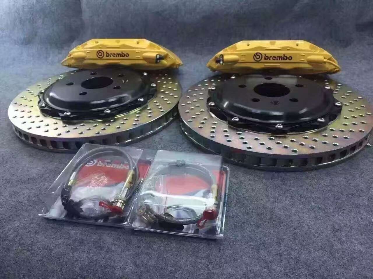 bremboF50四活塞剎車套件