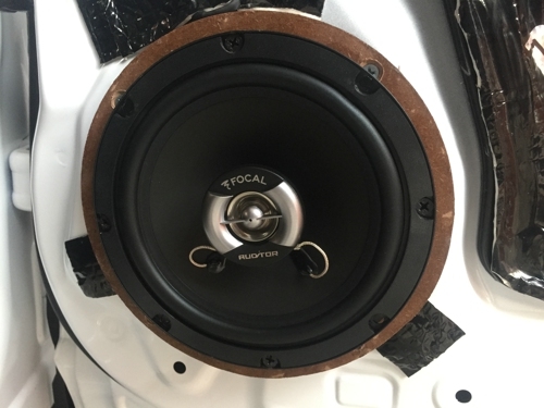 常州汽車音響至上音樂(lè)馬自達(dá)CX-4音響改裝升級(jí)法國(guó)勁浪