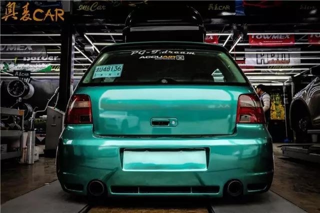 不死的經(jīng)典 MK4低趴改裝案例 Hell Fire排氣 ACCUAIR氣動