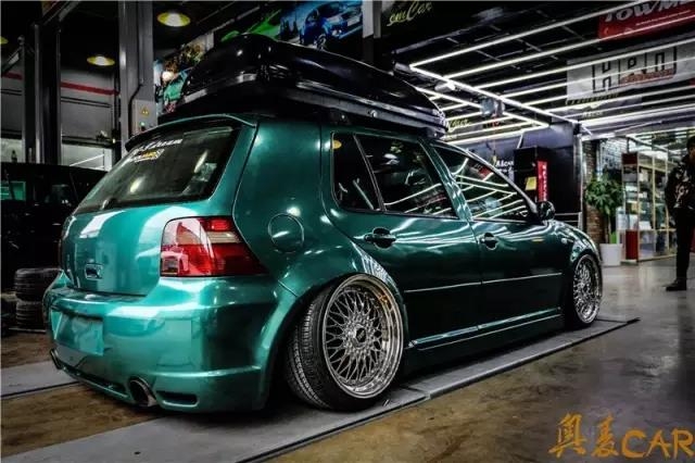 不死的經(jīng)典 MK4低趴改裝案例 Hell Fire排氣 ACCUAIR氣動