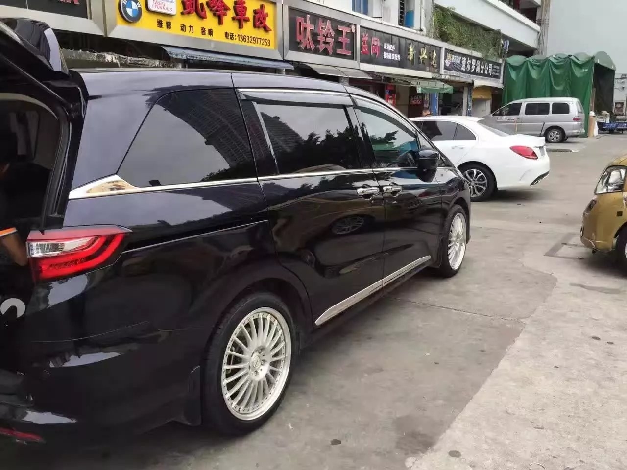 奧德賽，裝19寸 TWS 完工