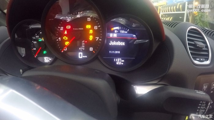 北京首輛新提718-Boxster加裝倒車影像!貼隱形車衣,加秒表!
