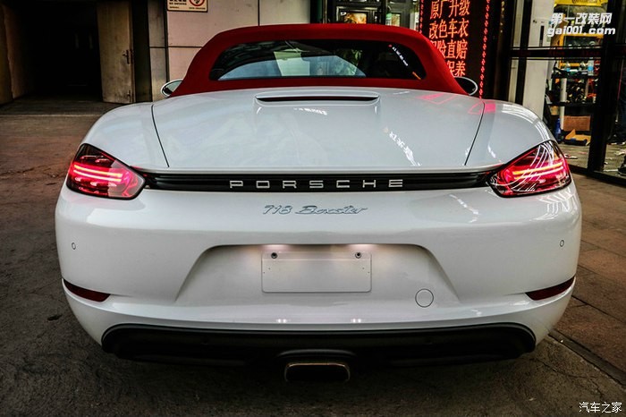 北京首輛新提718-Boxster加裝倒車影像!貼隱形車衣,加秒表!