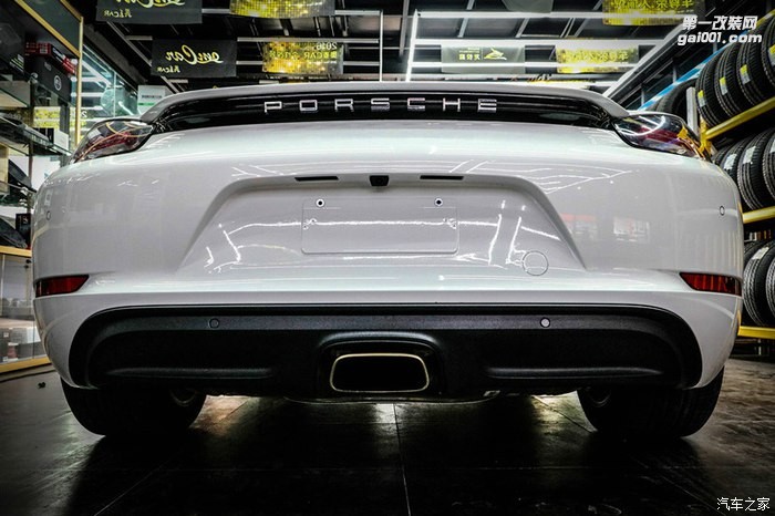 北京首輛新提718-Boxster加裝倒車影像!貼隱形車衣,加秒表!