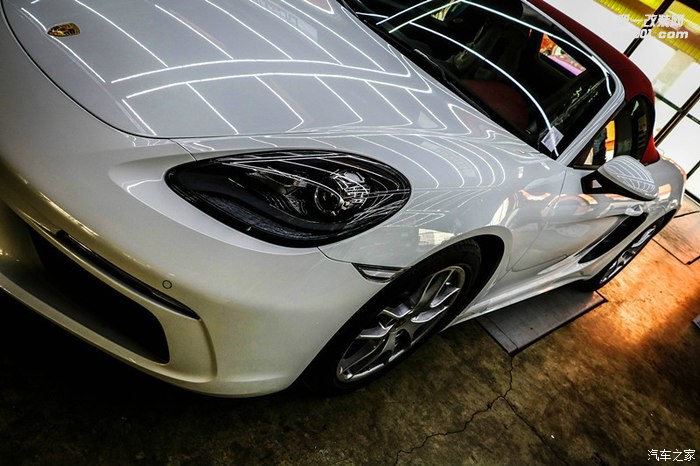 北京首輛新提718-Boxster加裝倒車影像!貼隱形車衣,加秒表!