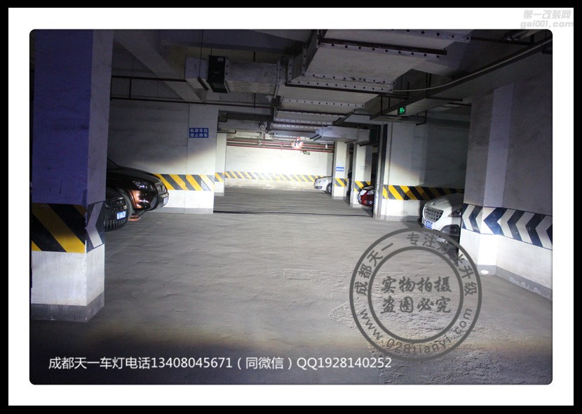 成都寶馬5系改燈車燈升級改裝海拉雙光透鏡LED日行燈