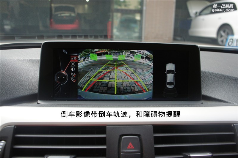 石家莊寶馬3系改原廠導(dǎo)航，328M方向盤【永誠(chéng)汽車】