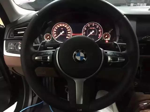 寶馬全液晶儀表加M550方向盤
