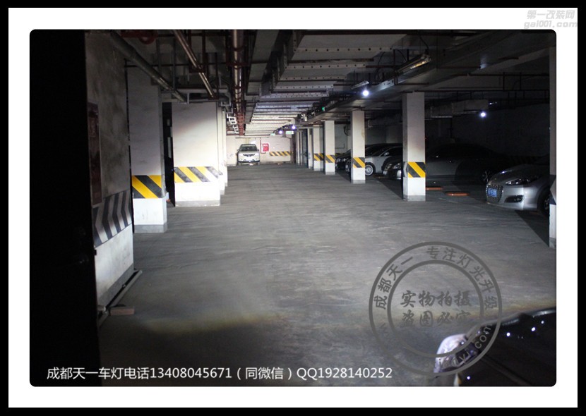 成都奧迪A8L改車(chē)燈改裝歐司朗增亮CBI氙氣燈海拉5雙光透鏡