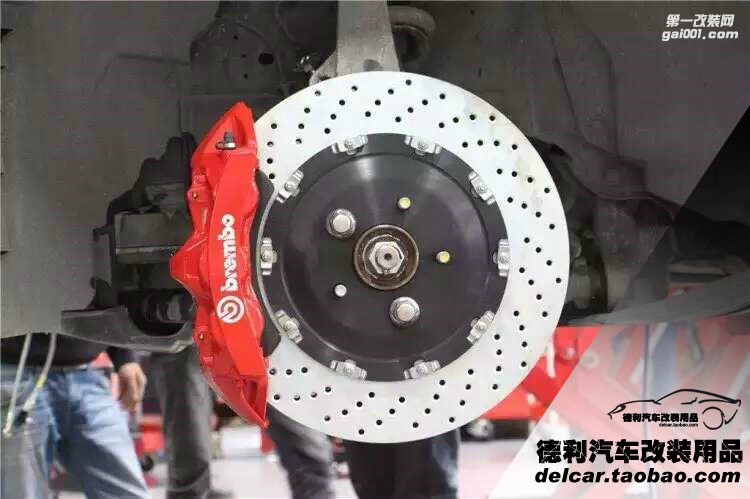 大连汽车改装英菲尼迪G37改装Brembo 鲍鱼刹车