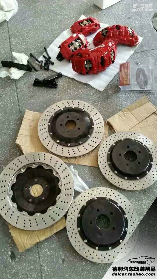 大連汽車改裝英菲尼迪G37改裝Brembo 鮑魚剎車