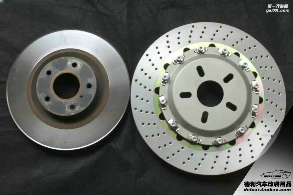 大連汽車改裝英菲尼迪QX70改裝Brembo布雷博前6活塞后4活塞GT剎車完工