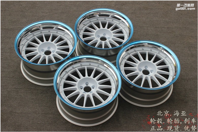 海亞：日本 SSR TF1 三片鍛造輪轂 定制亞光白色 19寸 19X9.5 19X10.5 豐田86斯巴魯BRZ寬體數(shù)據(jù) 現(xiàn)貨