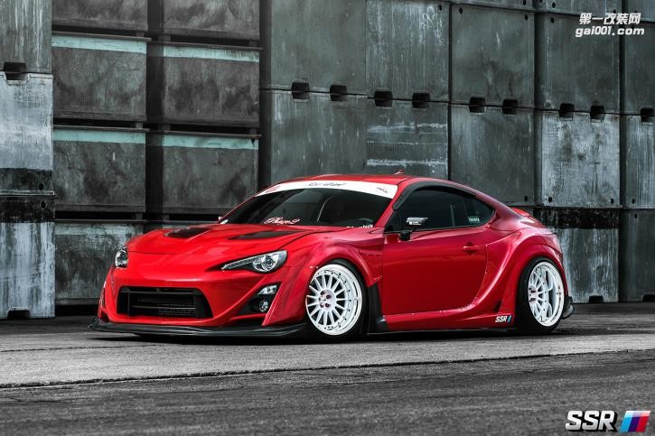 海亞：日本 SSR TF1 三片鍛造輪轂 定制亞光白色 19寸 19X9.5 19X10.5 豐田86斯巴魯BRZ寬體數(shù)據(jù) 現(xiàn)貨