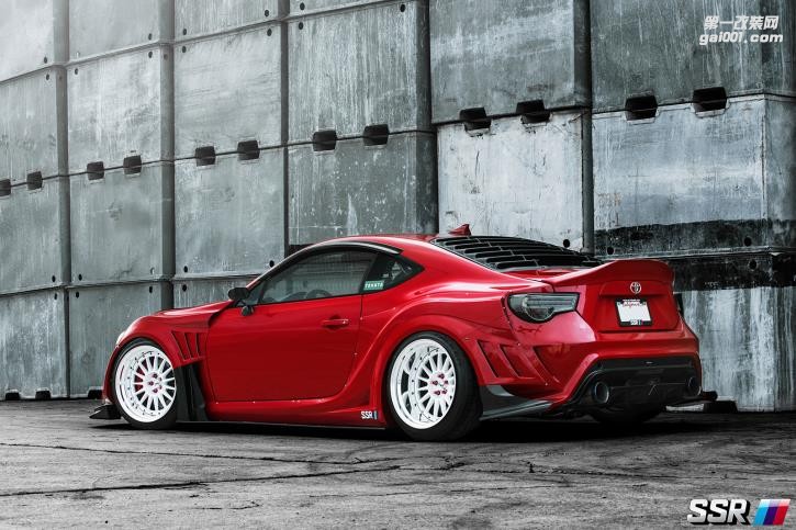 海亞：日本 SSR TF1 三片鍛造輪轂 定制亞光白色 19寸 19X9.5 19X10.5 豐田86斯巴魯BRZ寬體數(shù)據(jù) 現(xiàn)貨