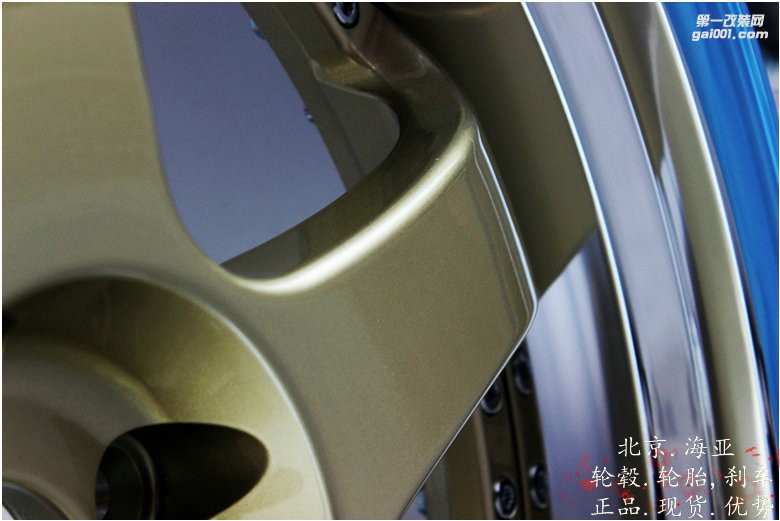 海亞：SSR SP1 定制金色 19寸 9.5/10.5 銳志低趴 可定制其它顏色 日本SSR SP1三片鍛造輪轂