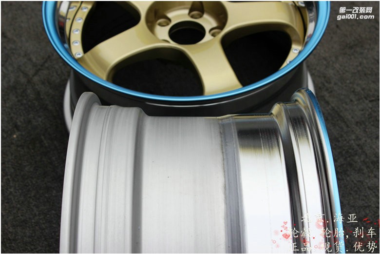 海亞：SSR SP1 定制金色 19寸 9.5/10.5 銳志低趴 可定制其它顏色 日本SSR SP1三片鍛造輪轂