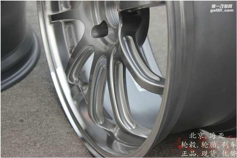 海亞：日本橫濱 ADVAN RS-DF 19寸鍛造輪轂 單只7.8kg  適用奔馳A45CLA45GLA45 高爾夫67GTIR速騰GLI