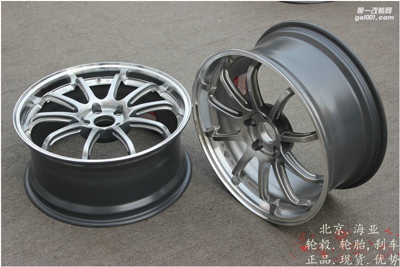 海亞：日本橫濱 ADVAN RS-DF 19寸鍛造輪轂 單只7.8kg  適用奔馳A45CLA45GLA45 高爾夫67GTIR速騰GLI