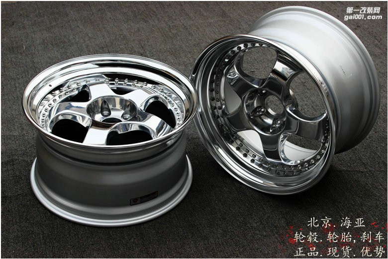 海亞：日本 WORK S13P 三片鍛造輪轂 19寸 5X112 BBF電鍍 9.5J10.5J 奔馳奧迪大眾低趴氣動絞牙避震現(xiàn)貨供應(yīng)