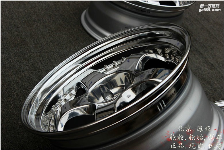 海亞：日本 WORK S13P 三片鍛造輪轂 19寸 5X112 BBF電鍍 9.5J10.5J 奔馳奧迪大眾低趴氣動絞牙避震現(xiàn)貨供應(yīng)