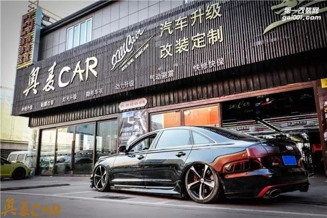 拒絕商務(wù) A6L改裝ACCUAIR氣動(dòng)懸掛