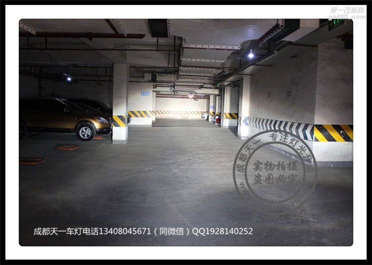 成都寶馬X1改車燈改裝海拉雙光透鏡歐司朗氙氣燈日行燈
