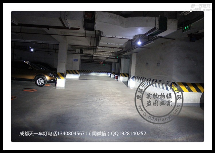 成都寶馬X1改車燈改裝海拉雙光透鏡歐司朗氙氣燈日行燈