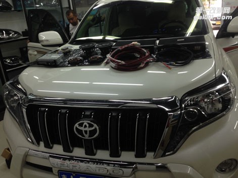 西寧汽車音響改裝 普拉多音響改裝案例