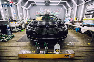 全新BMW寶馬740Li全車貼膜XPEL TITAN頂級透明車漆保護(hù)膜施工完成！??！完美隱形車衣，機(jī)裁系列專車專用，全程不動一刀！