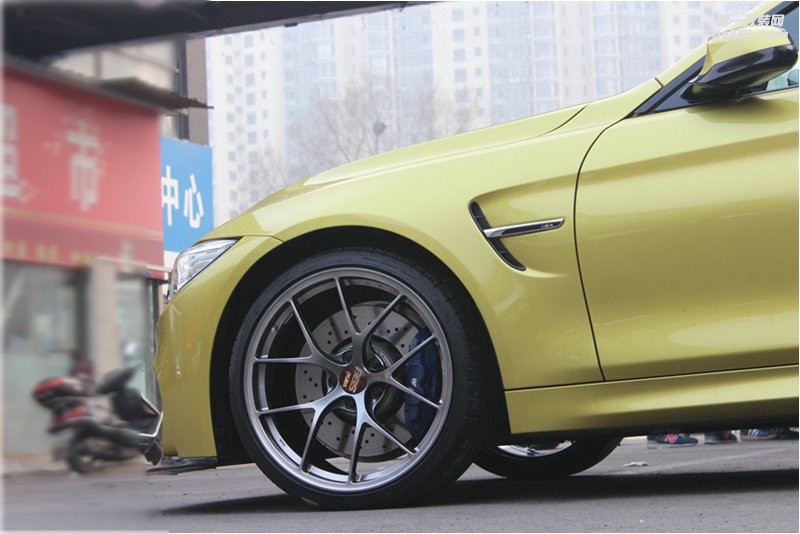 寶馬M4改裝日本BBS RI-D 20寸輪轂