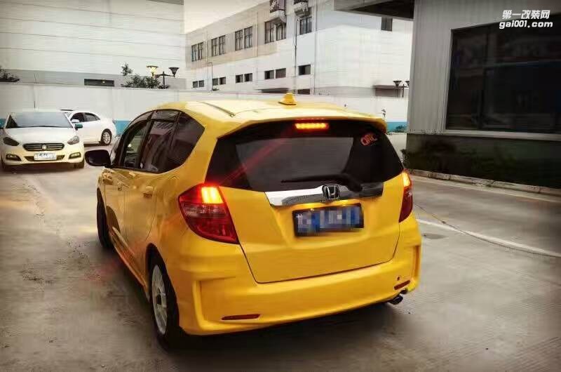 飛度炫酷大包圍改裝完成