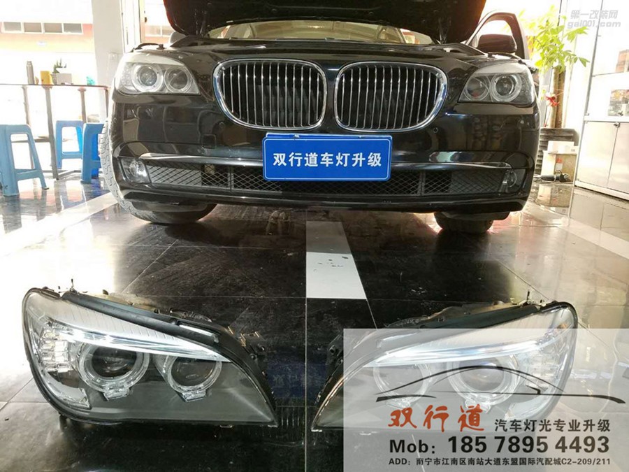 【南寧雙行道車(chē)燈】-寶馬740 一招輕松老婆變新娘