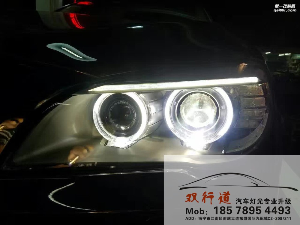 【南寧雙行道車(chē)燈】-寶馬740 一招輕松老婆變新娘