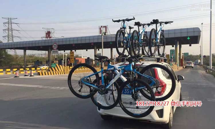新老三代飛度拓樂行李箱單車架行李架安裝全視角