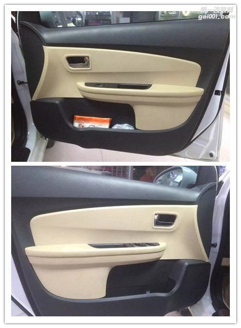 南寧途悅汽車音響改裝－奇瑞E3音響改裝法國勁浪165A1喇叭愛威低音