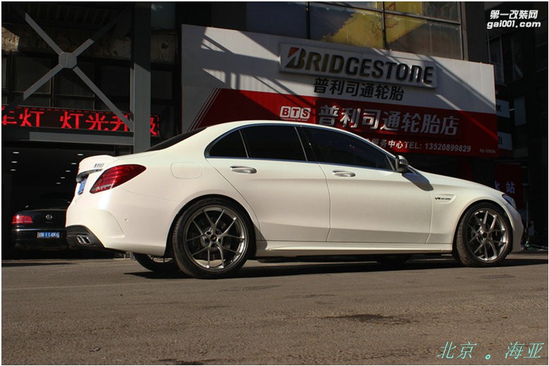 海亞：性能王奔馳C63 搭配日本神級鍛造BS RI-D 20寸鍛造輪轂  W205 C63 BBS RI-D