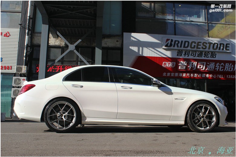 海亞：性能王奔馳C63 搭配日本神級鍛造BS RI-D 20寸鍛造輪轂  W205 C63 BBS RI-D