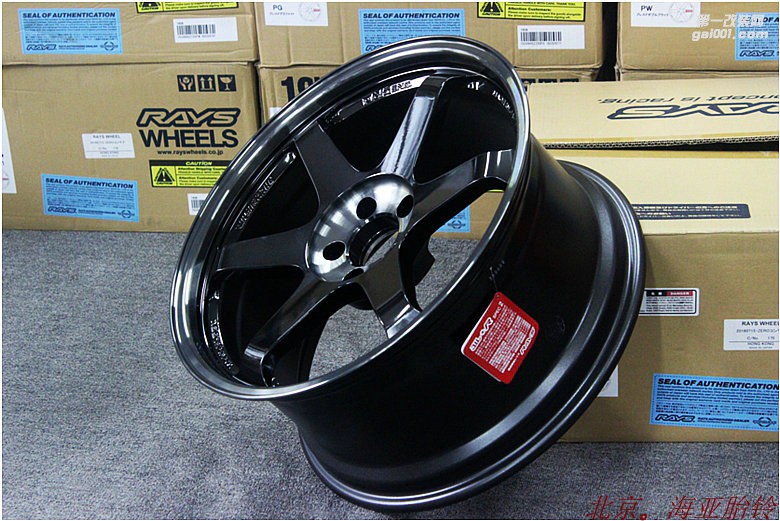 海亞：RAYS TE37SL特殊定制數(shù)據(jù)19寸 5X114.3 8.5J9.5J ET35 Q50G37G25銳志皇冠等用