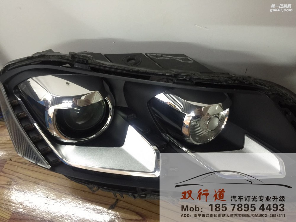 【南寧雙行道車(chē)燈】-邁騰保留隨動(dòng)功能，讓改裝隨心所欲